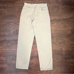 CALVIN KLEIN Jeans Easy Fit Relaxed Straight Leg Khaki Denim Men’s Size 34x34